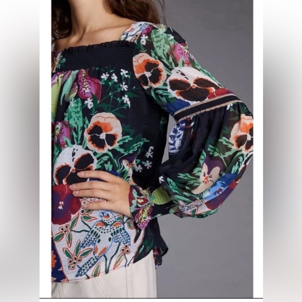 NWT Anthropologie Lil Sire blouse❤️🦄